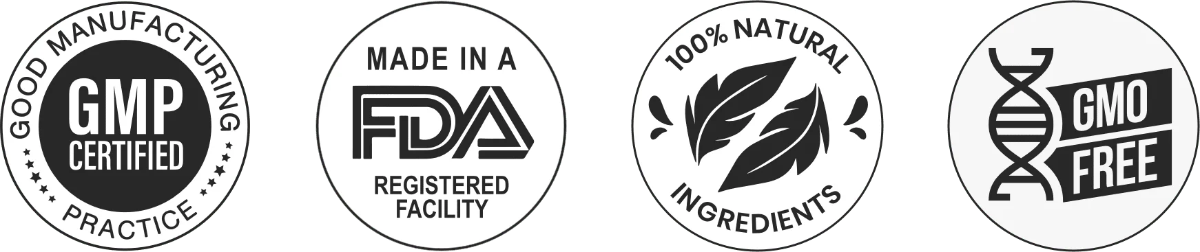 PrimeBiome certifications